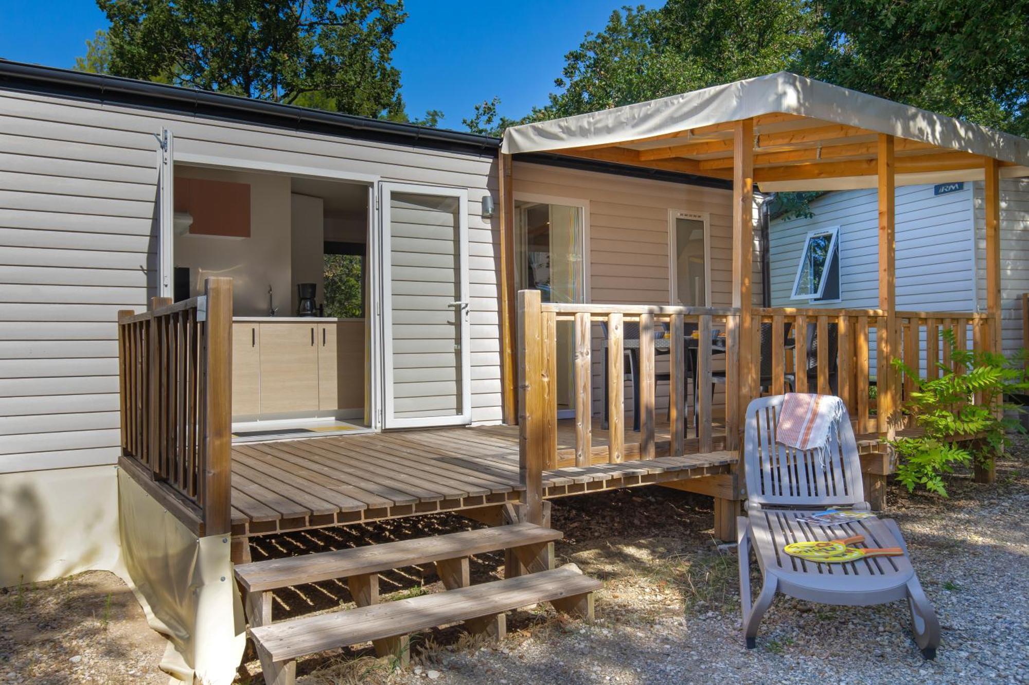 Camping Paradis La Pinede Gréoux-les-Bains Exterior foto