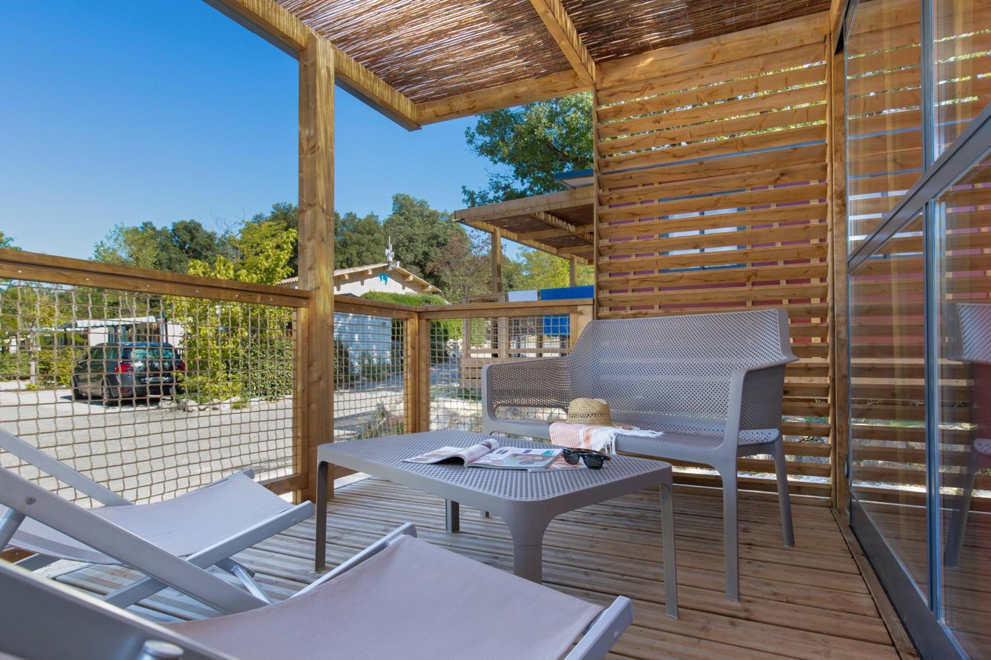 Camping Paradis La Pinede Gréoux-les-Bains Exterior foto